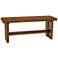 INK+IVY Brown Frank Dining Bench