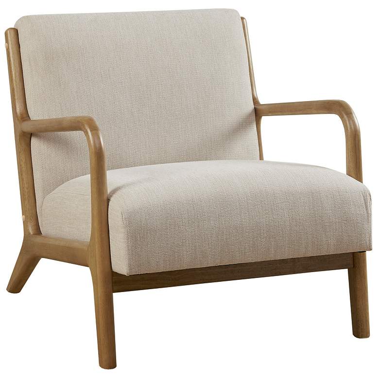 Image 1 INK+IVY Cream Novak Lounge Chair