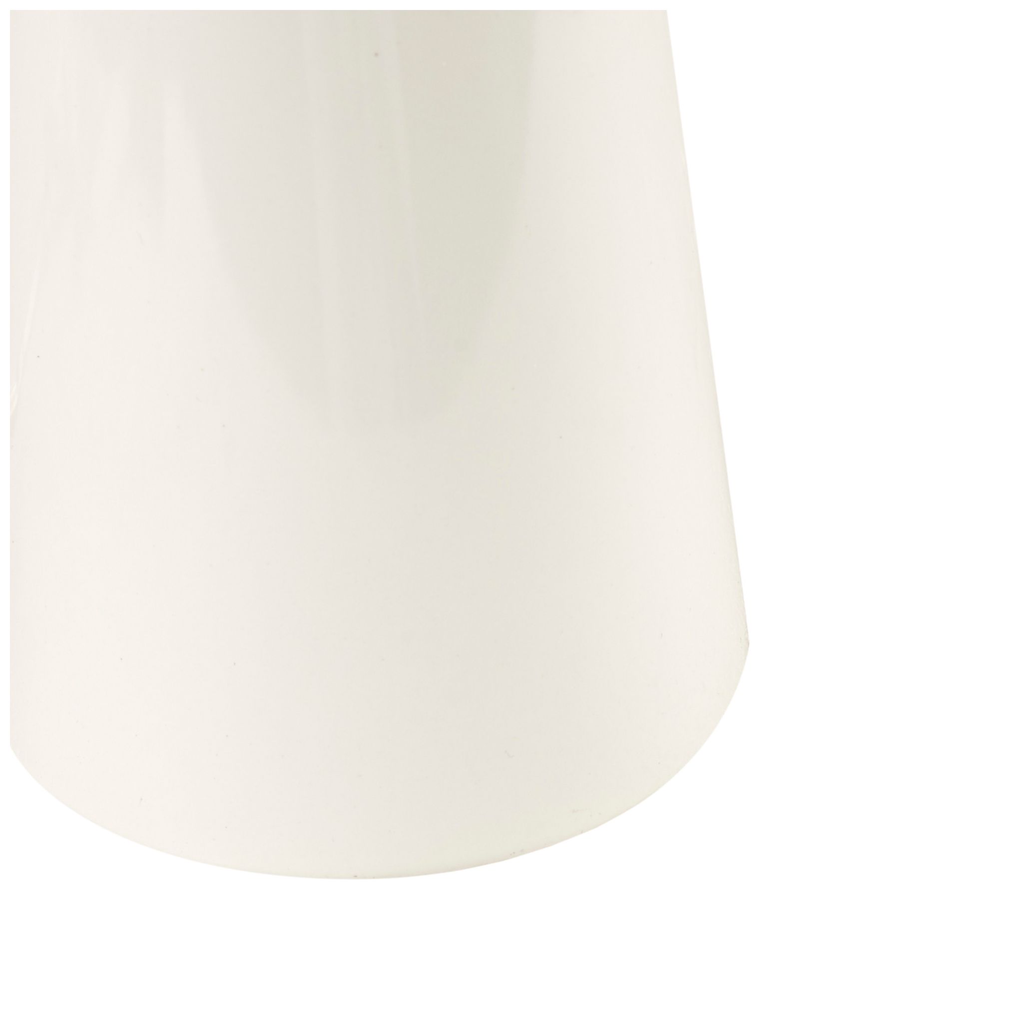 Image 7 INK+IVY Cream Shade Tristan Triangular Ceramic and Wood Table La more views