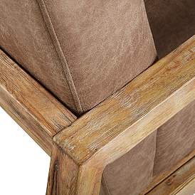 Image5 of INK+IVY Easton Taupe and Natural Accent Chair more views