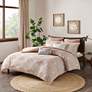 Thumbnail2 of INK + IVY Ellipse Blush King/Cal King 3-Piece Comforter Set