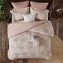 Thumbnail3 of INK + IVY Ellipse Blush King/Cal King 3-Piece Comforter Set more views