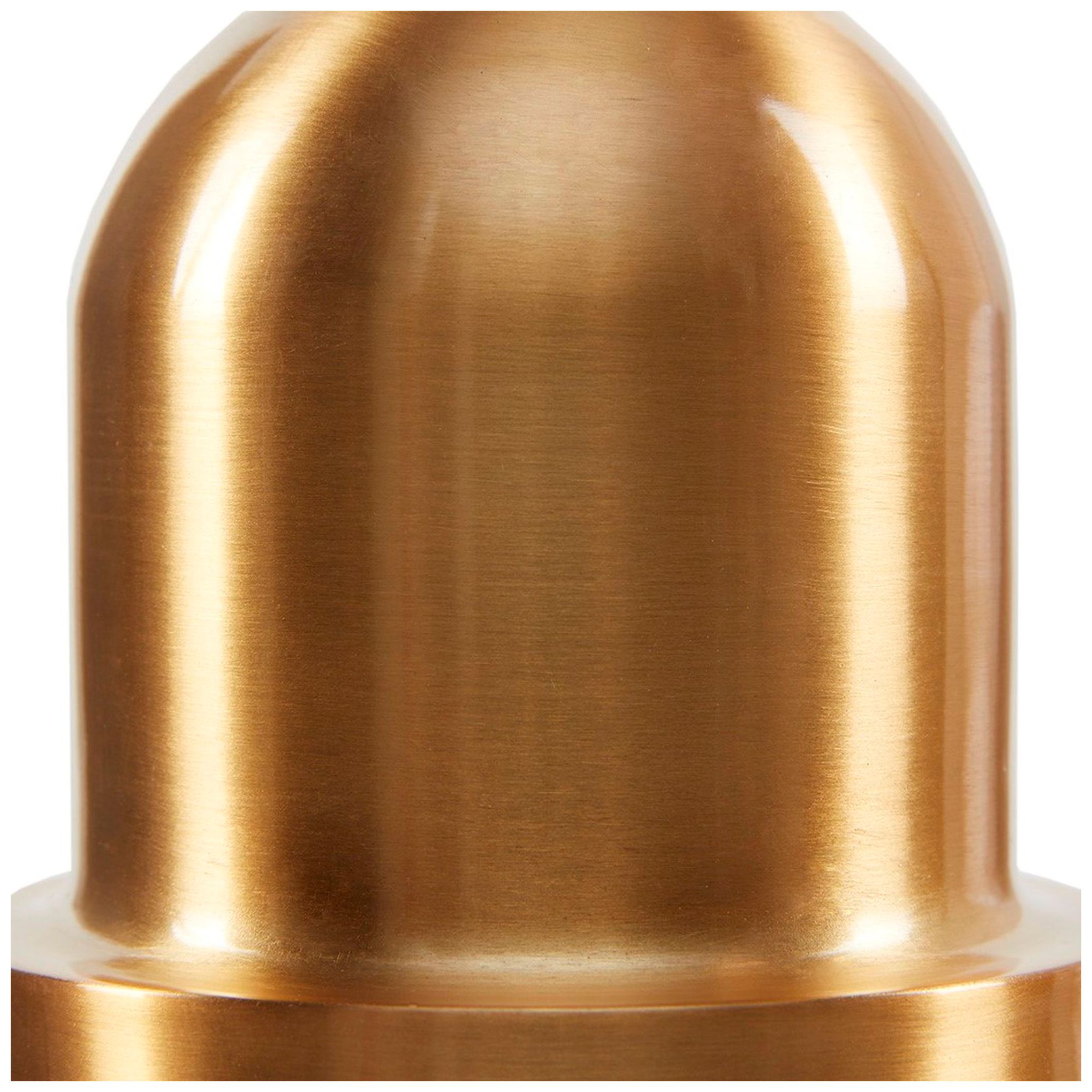 Image 7 INK+IVY Gold/Clear Auburn Bell Shaped Glass Pendant more views