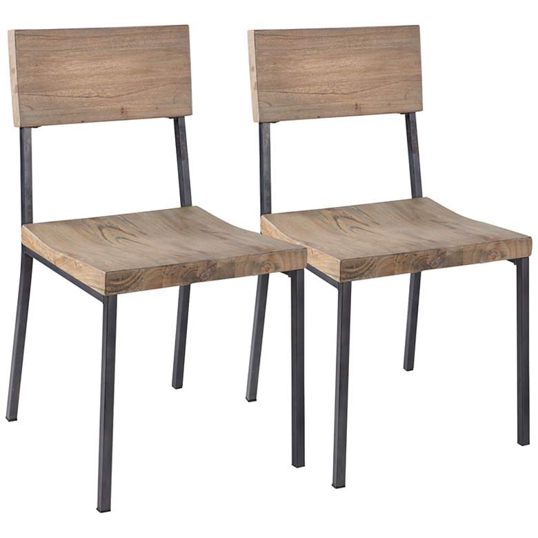 Image 1 INK+IVY Grey Tacoma Dining Chair (Set of 2)