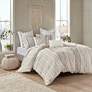 Thumbnail1 of INK + IVY Imani Ivory King/Cal King 3-Piece Comforter Set