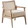 INK+IVY Kelly Light Brown and Wheat Accent Chair