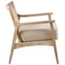 INK+IVY Kelly Light Brown and Wheat Accent Chair in scene