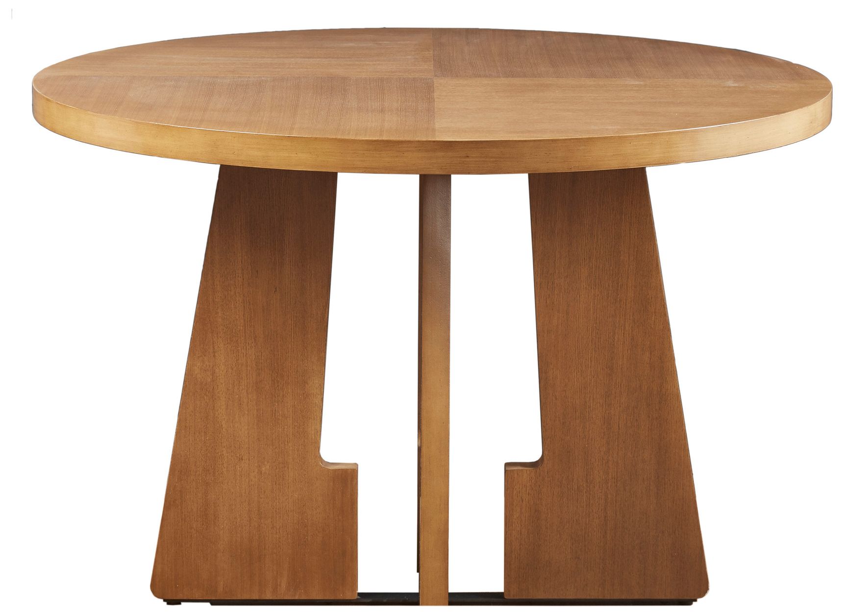 INK + IVY Kennedy 44" Wide Pecan Wood Round Dining Table