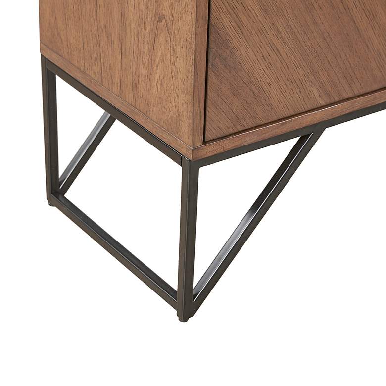 Image 5 INK + IVY Krista 36 inch Wide Brown Wood 2-Door Accent Cabinet more views