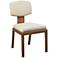 INK + IVY Lemmy Tan Fabric Armless Dining Chairs Set of 2