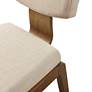 INK + IVY Lemmy Tan Fabric Armless Dining Chairs Set of 2