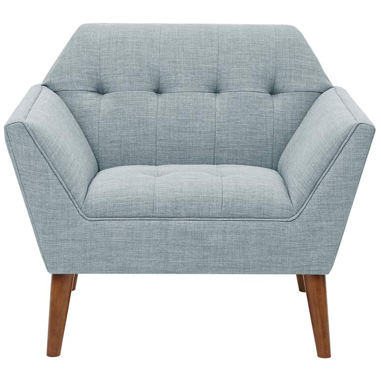 Image 1 INK+IVY Light Blue Newport Lounge Chair
