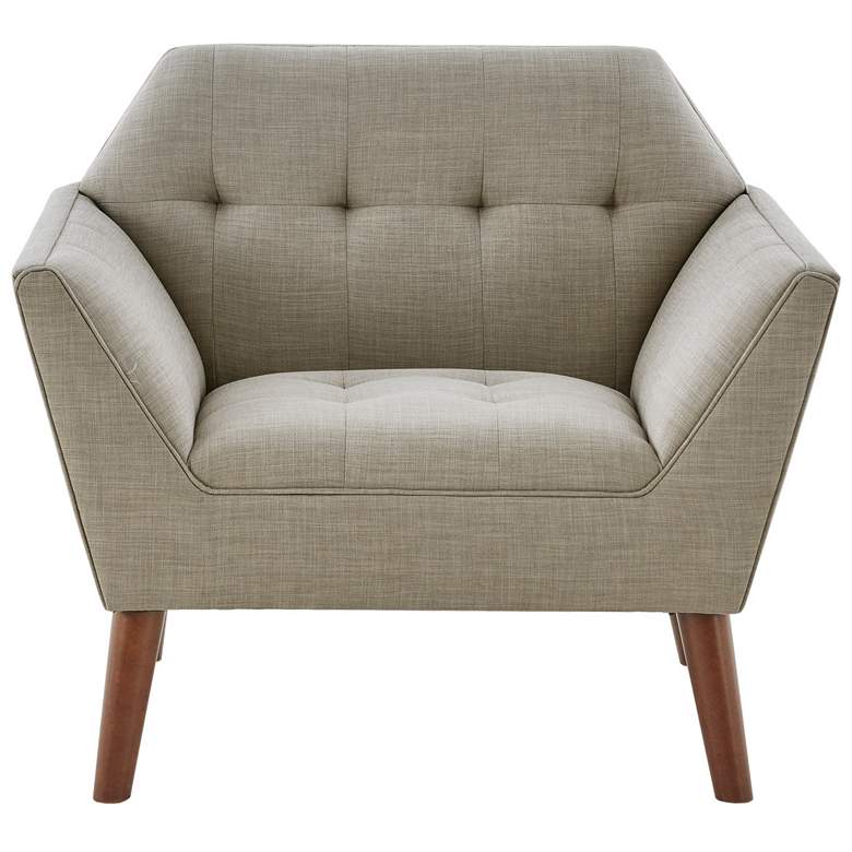 Image 1 INK+IVY Light Grey Newport Lounge Chair