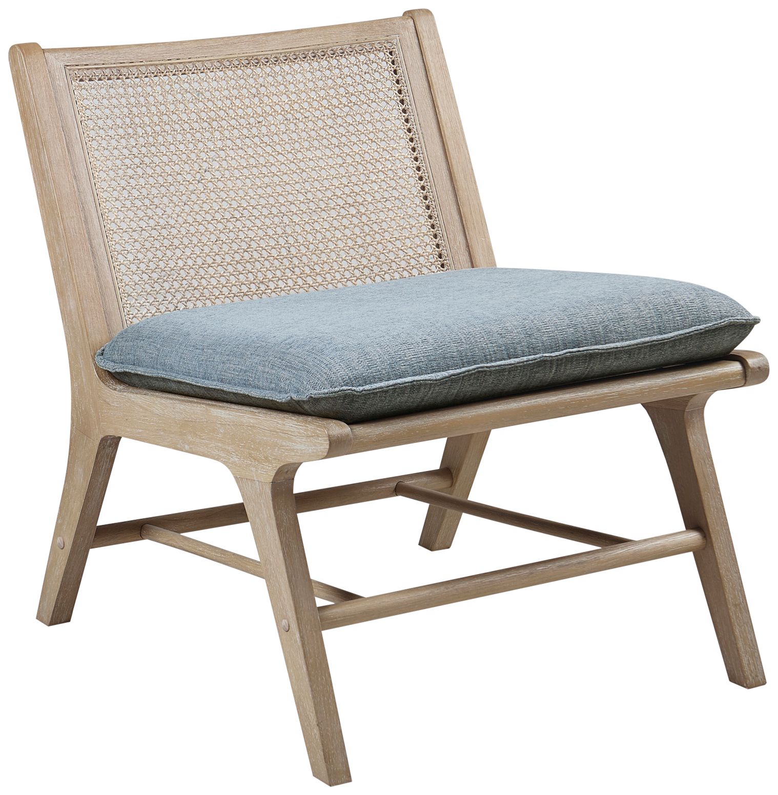 INK + IVY Melbourne Light Blue Fabric Accent Chair