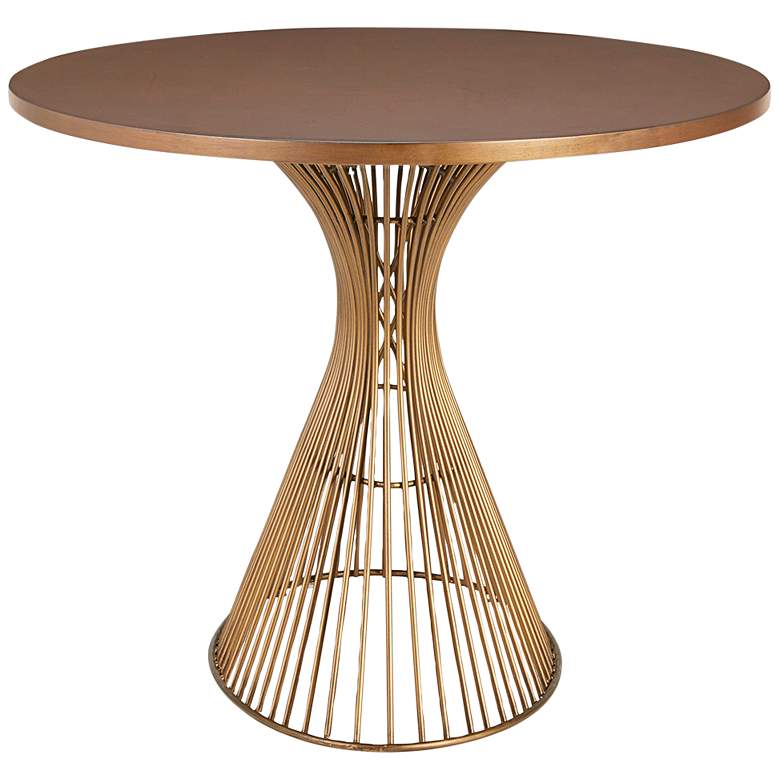 Image 6 INK + IVY Mercer 68" Wide Bronze Oval Dining Table more views