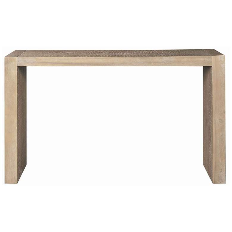 Image 1 INK+IVY Natural Monterey 54" Console Table