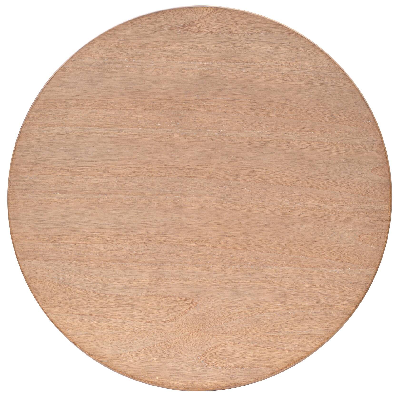 Image 4 INK+IVY Natural Skye Round Coffee Table with Shelf more views