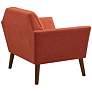 INK + IVY Newport Spice Tufted Fabric Lounge Chair