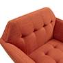 Thumbnail3 of INK + IVY Newport Spice Tufted Fabric Modern Lounge Chair more views