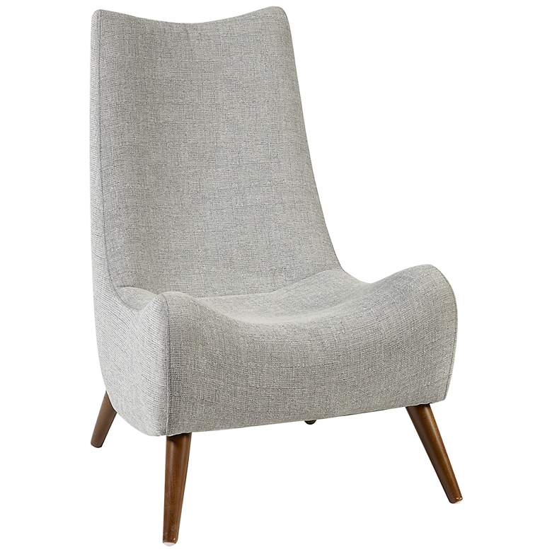 Image 2 INK + IVY Noe Gray Fabric Modern Accent Lounge Chair