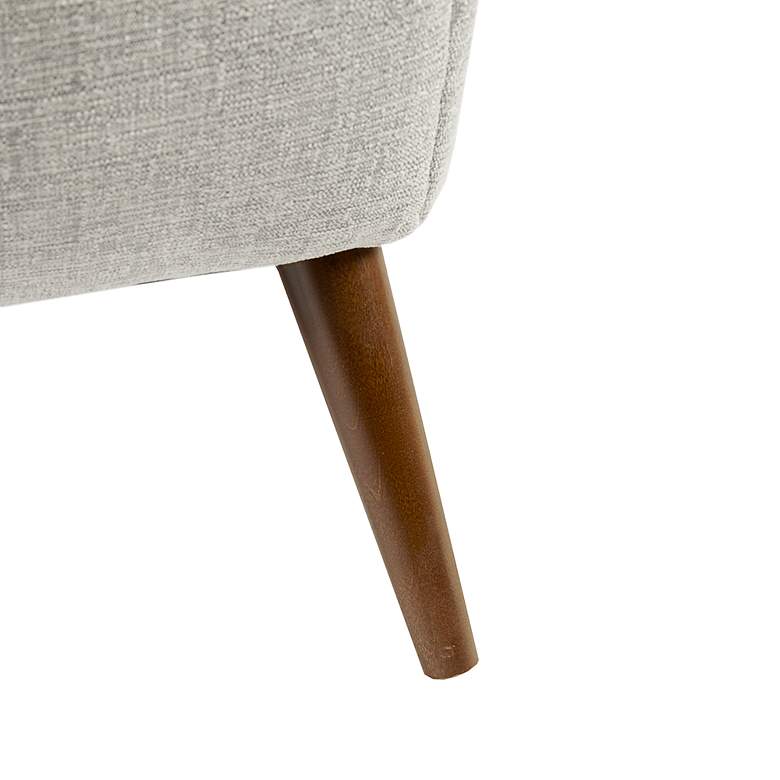 Image 7 INK + IVY Noe Gray Tan Fabric Modern Accent Lounge Chair more views