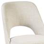 INK + IVY Nola Cream Fabric Dining Side Chairs Set of 2