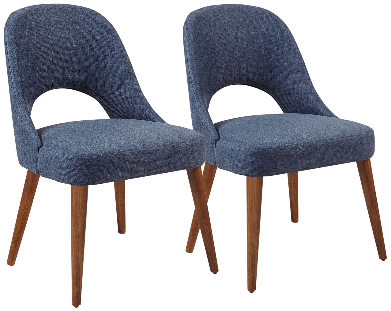 Ink blue 2024 dining chairs