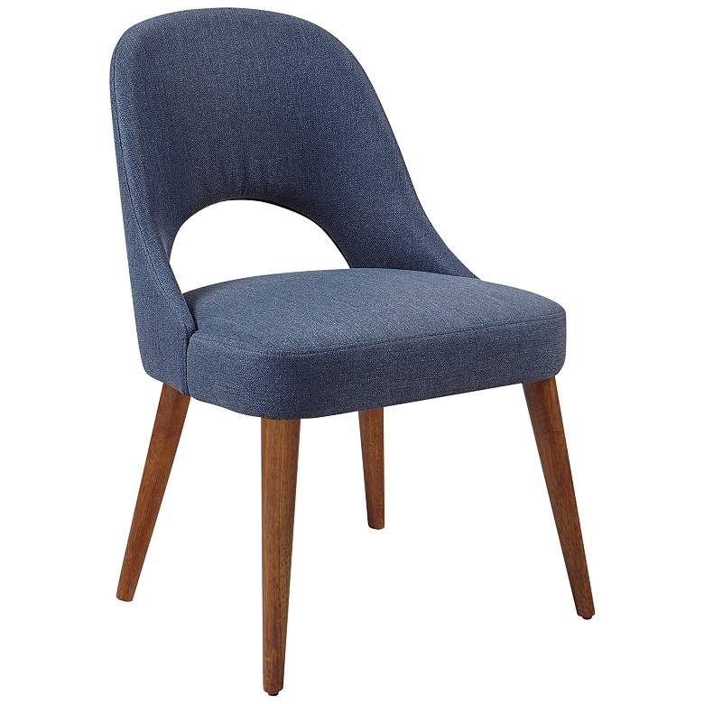 Image 5 INK + IVY Nola Navy Fabric Dining Side Chairs Set of 2 more views