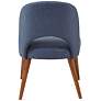 INK + IVY Nola Navy Fabric Dining Side Chairs Set of 2