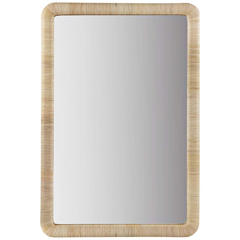 Image 2 INK + IVY Nova Natural Rattan 26" x 39" Wall Mirror