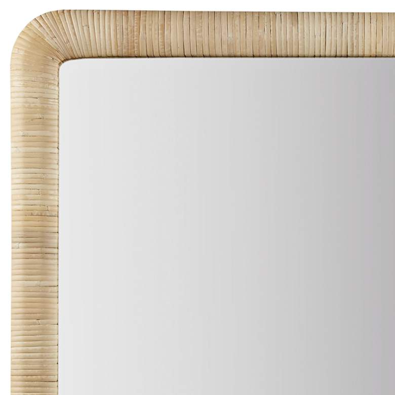 Image 3 INK + IVY Nova Natural Rattan 26" x 39" Wall Mirror more views