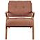 INK+IVY Orange Rocket Lounge Chair