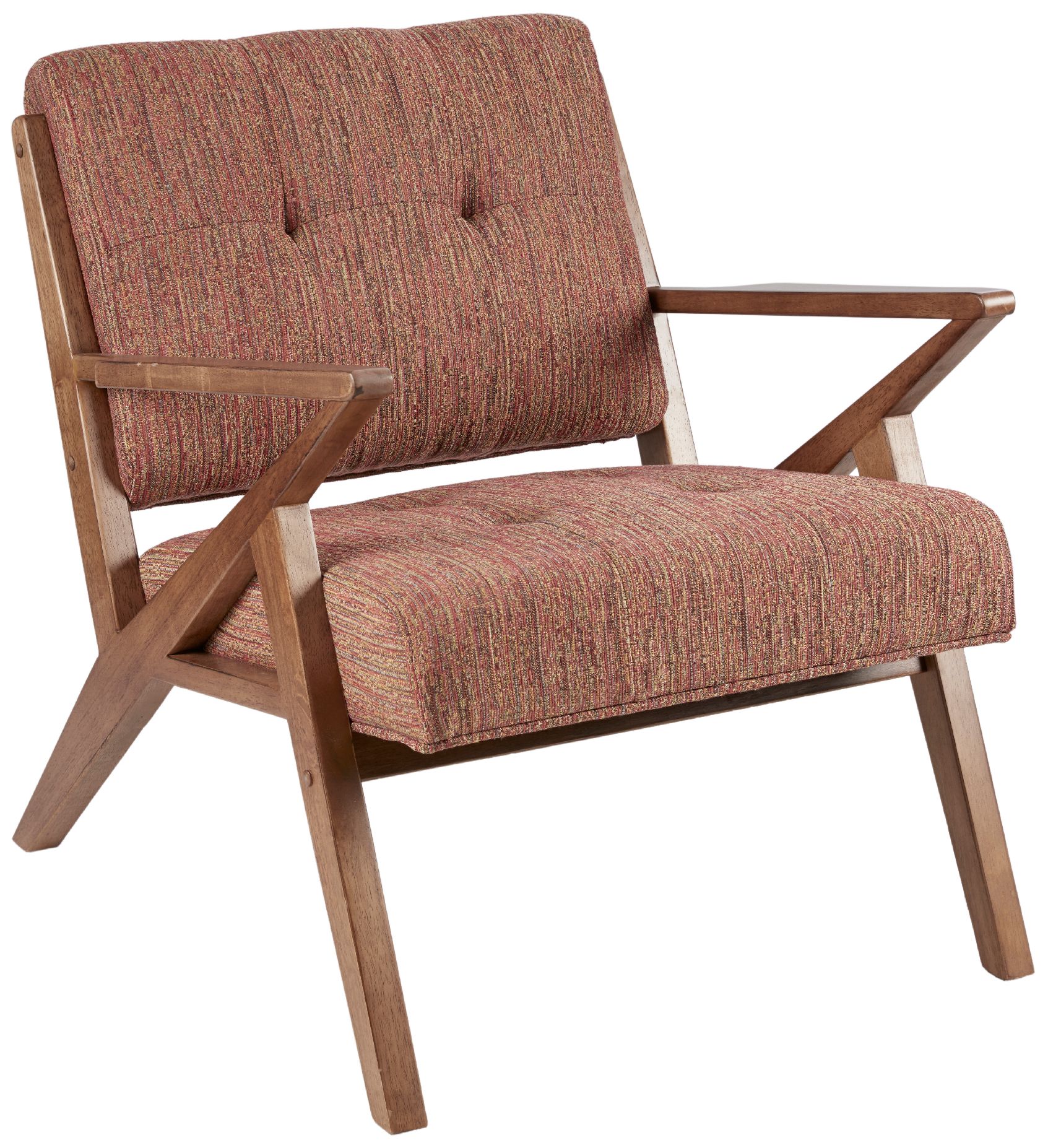 Image 3 INK+IVY Orange Rocket Lounge Chair more views