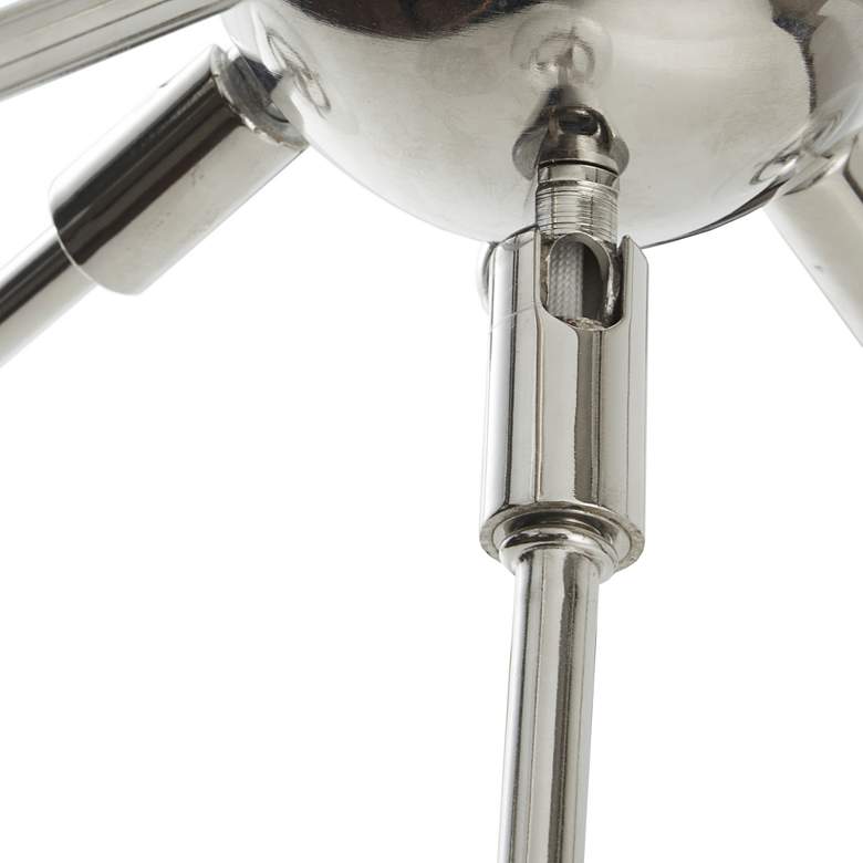 Image 6 INK + IVY Paige 39 1/2" Wide Silver 12-Light Chandelier more views