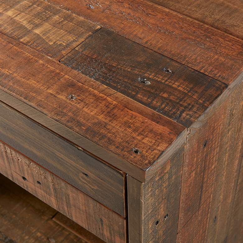 Image 2 INK + IVY Renu 24" Wide Wood 1-Drawer Modern Nightstands Set of 2 more views