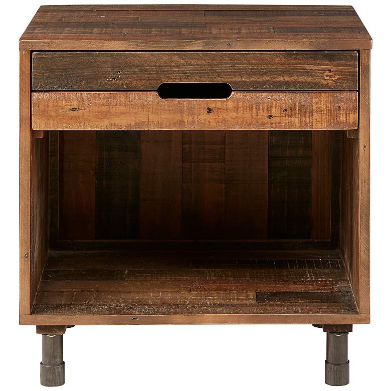 Image 5 INK + IVY Renu 24" Wide Wood 1-Drawer Modern Nightstands Set of 2 more views