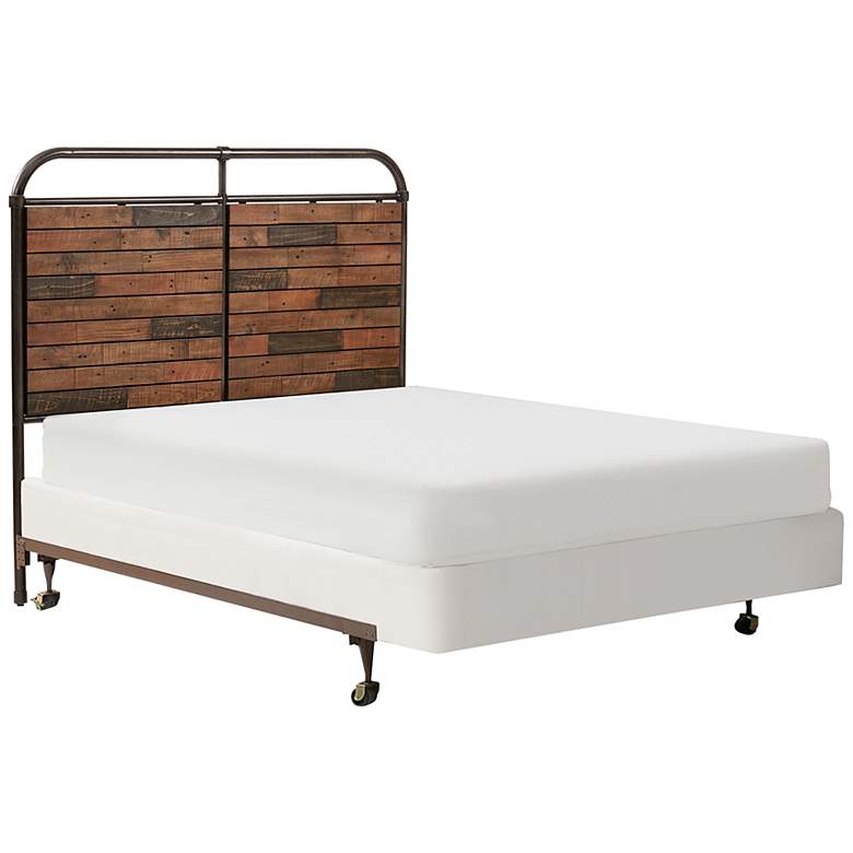 Image 1 INK + IVY Renu Light Brown Wood Queen Headboard