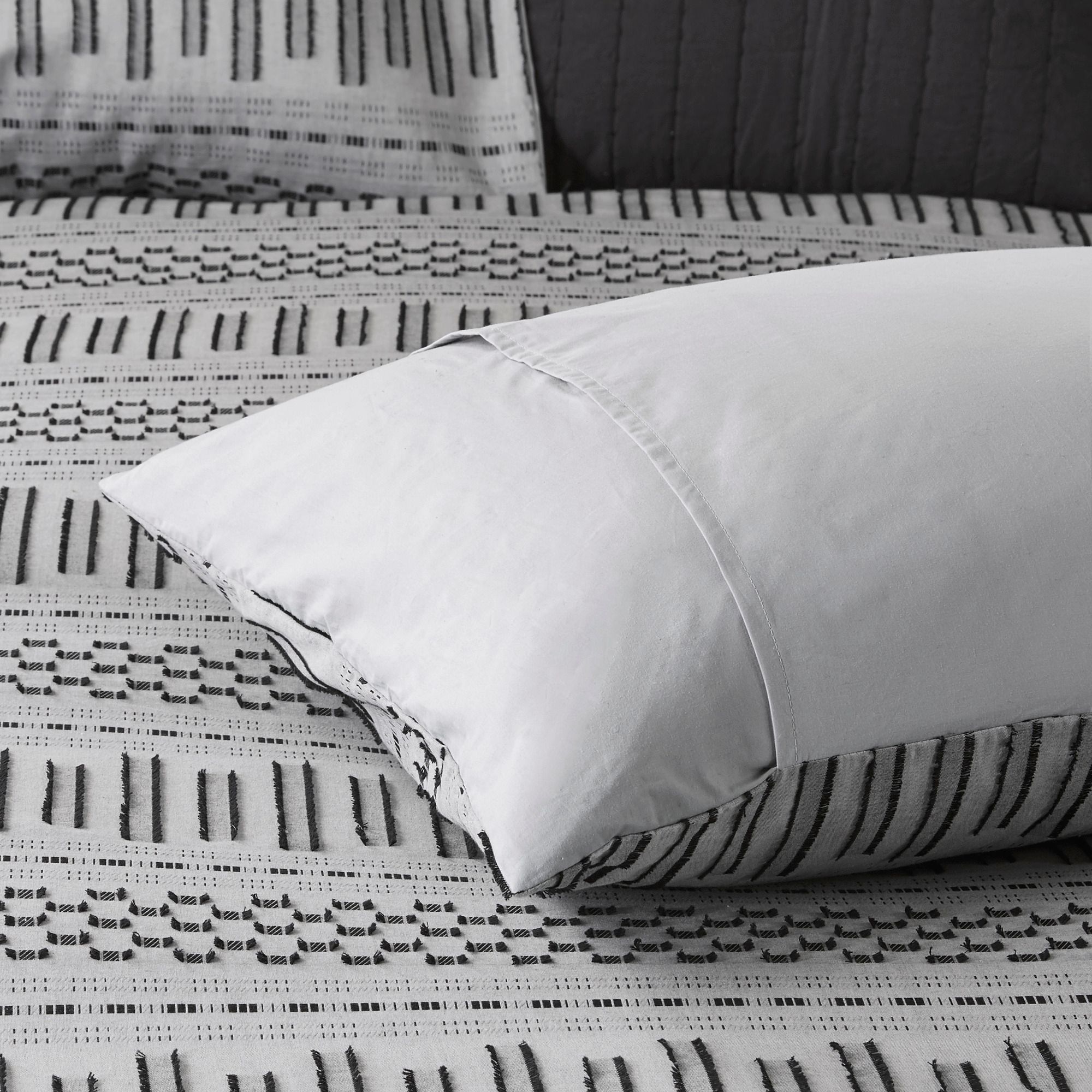INK + IVY Rhea Gray King/Cal King 3-Piece Comforter Mini Set