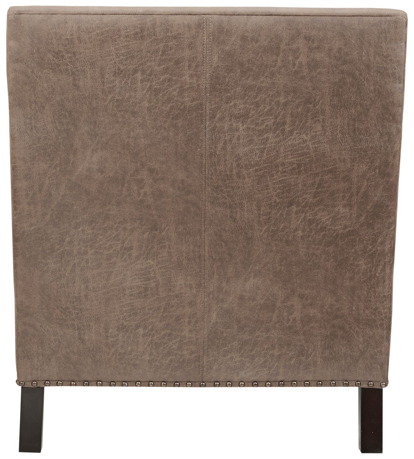 INK+IVY Shasta 28" Wide Brown Fabric Nailhead Trim Accent Chair