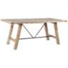 INK + IVY Sonoma 72"W Weathered Natural Wood Dining Table