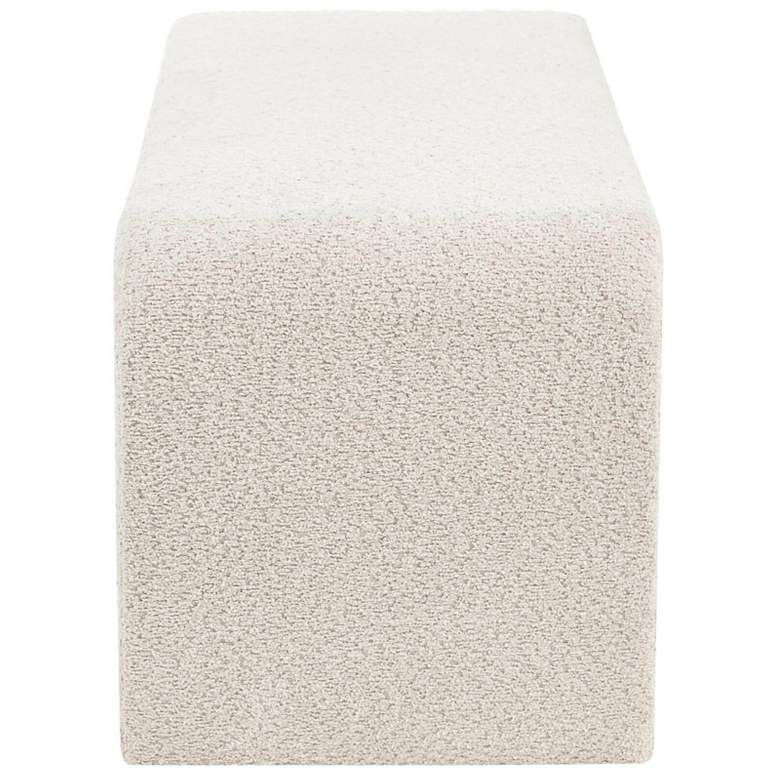 Image 6 INK+IVY Steve 52" Wide Cream Waterfall Accent Bench more views