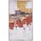 INK + IVY Tribeca 44 3/4" High Rust Framed Canvas Wall Art