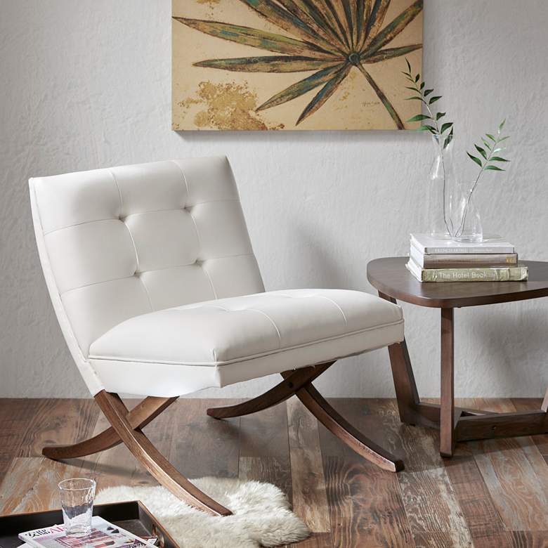 Image 1 INK + IVY Wynn Rubberwood Accent Chair