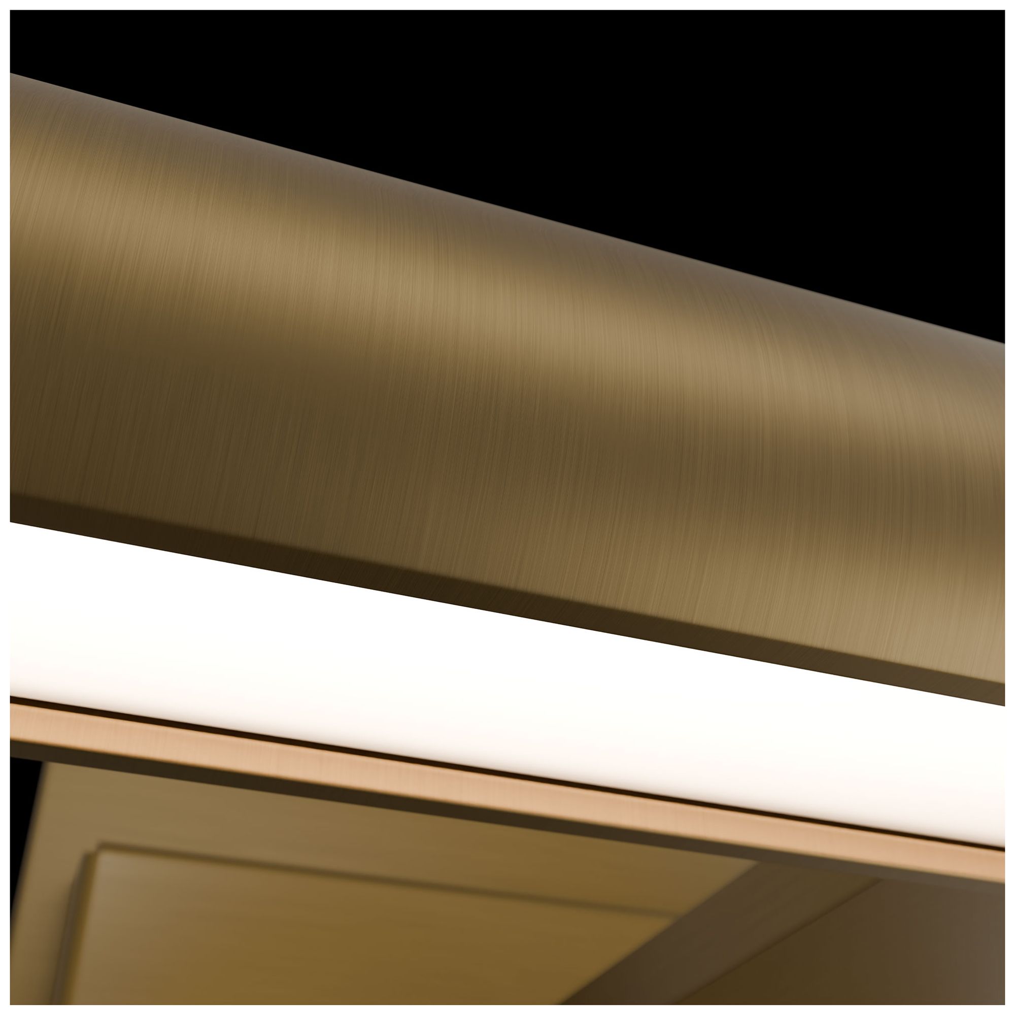 Image 4 Inlet 2.9"H x 18"W 1-Light Picture Light in Aged Brass more views