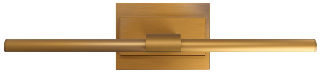 Image 3 Inlet 2.9"H x 18"W 1-Light Picture Light in Aged Brass more views