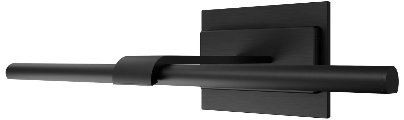 Image 2 Inlet 2.9"H x 18"W 1-Light Picture Light in Black