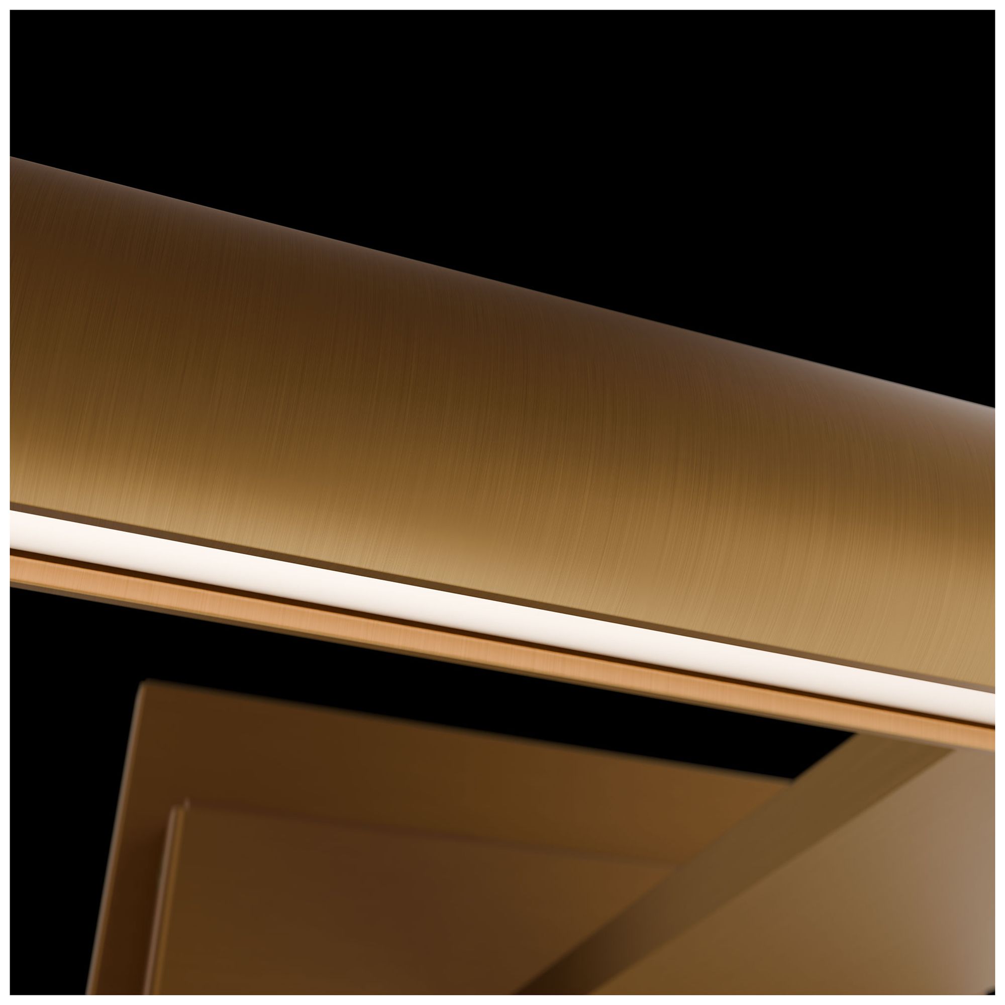 Image 4 Inlet 2.9"H x 24"W 1-Light Picture Light in Aged Brass more views