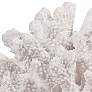 Inna White 8 1/4" Wide Faux Rising Coral Sculpture