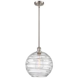Innovations Athens 12" Wide Nickel and Cut Glass Mini Pendant Innovations Athens 12" Wide Nickel and Cut Glass Mini Pendant