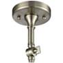 4_Innovations Large Cone 8" Brushed Nickel Adjustable Ceiling Light more views